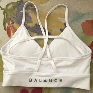 White BA bra
